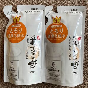 なめらか本舗　豆乳イソフラボン　とってもしっとり化粧水つめかえ用180ml×2