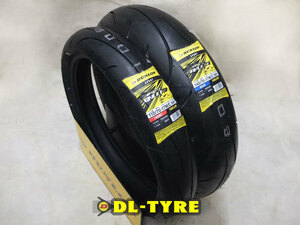 [前後セット] DUNLOP 新品 Q-LITE 110/70-17 140/70-17 [CB400SF R1-Z]