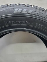 165/65R14 スタッドレス 冬タイヤ 4本 ブリヂストン VRX コスパ重視 間に合わせ バリ溝 送料無料 T2307_画像8