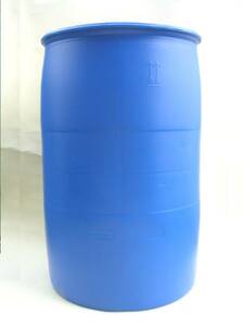 №10B☆DIYで雨水タンクを作ってみませんか！ポリドラム缶220㍑☆直接引取可能☆数量限定