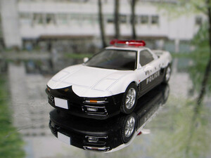 TOMYTEC / TLV 1/64 LV-N248a ホンダ ＮＳＸ パトロールカー (栃木県警察) 希少品 訳有補修箇所あり