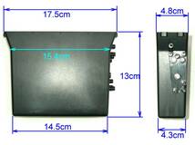 1DIN,オーディオ マウント,ステレオ フェイス,オーディオ変換,取付,CD ケース,ボックス,空き スペース,小物入れ,ポケット_画像2