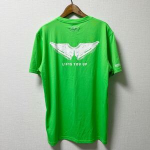 UNDER ARMOUR アンダーアーマー 中野ランニングフェスタ 2018 半袖Tシャツ LGサイズ グリーン ポリエステル