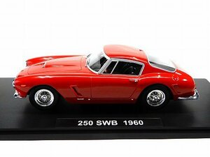 送料無料 新品 未開封品 Ferrari 250 SWB Passo Corto 1961 Red： 1/18：KK-SCALE