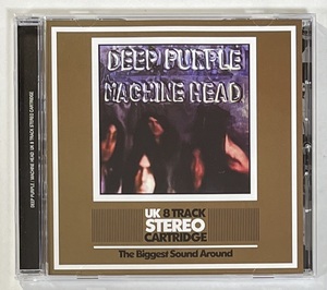 M5786◆プレス盤◆DEEP PURPLE◆MACHINE HEAD: UK 8 TRACK STEREO CARTRIDGE(1CD)英国盤8トラ音源