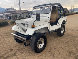 売り切り 昭和62年 三菱 ジープ ターボ 4DR6 4MT 4WD J53改 走行4万キロ ディーゼル