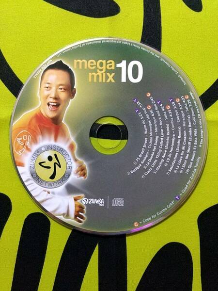 ZUMBA　ズンバ　MEGAMIX10　CD　インストラクター専用　希少