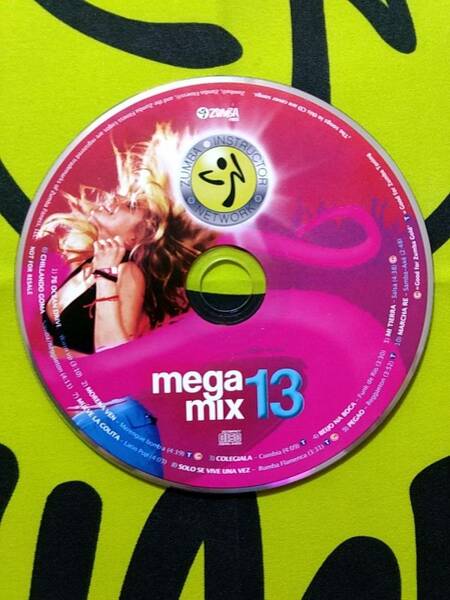 ZUMBA　ズンバ　MEGAMIX13　CD　インストラクター専用　希少