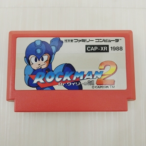 1t6349bc ROCKMAN 2 Dr.ワイリーの謎 ロックマン ファミコン FC ソフト 任天堂/ニンテンドー カプコン/CAPCOM 箱付き 説明書付き の画像4