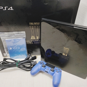 1t6383cr PS4 本体 一式 FFモデル CUHJ-10013 CUH-2000B 1GB FINAL FANTASY XV LUNA EDITION SONY/ソニー 箱 説明書 