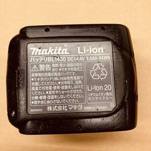 223 中古 純正品 マキタ 充電池 14.4V 3.0Ah BL1430 リチウムイオン バッテリー makitaの画像6