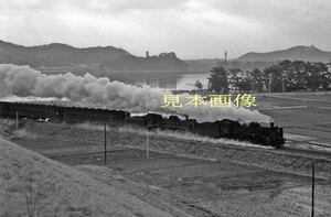 [鉄道写真] C58二俣線重連客レ 浜名湖佐久米付近 舘山寺 (3033)