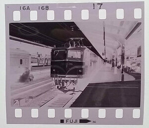 鉄道ネガ：EF58-126 荷物列車 国鉄 名古屋駅