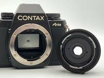 CONTAX Aria + Carl Zeiss Tessar 45mm f2.8 T* コンタックス フィルム一眼レフ ◆動作確認済み◆_画像3