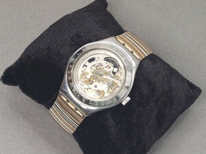 スウォッチ アイロニーオートマチック 自動巻き メタルバンド 腕時計 SWATCH AUTOMATIC IRONY YAS100 BODY&SOUL VINTAGE