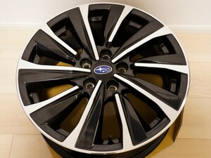 【送料無料】VN5 レヴォーグ　純正ホイール　STI sport　1本　18インチ　スバル　18×7 1/2J③ガリ傷無し