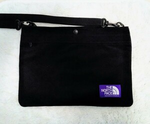 THE NORTH FACE PURPLE LABEL Corduroy Shoulder Bag ブラック コーデュロイ ショルダー バッグ サコッシュ パープルレーベル nanamica 黒