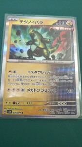 ポケモンカード テツノイバラ R