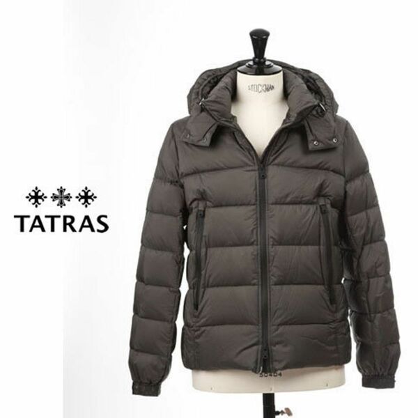 新品未使用品　タトラスTATRAS BORBORE ダウンジャケット　Cグレー　size03 新作23〜24年モデル　撥水生地