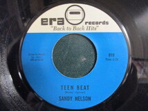 Sandy Nelson ： Teen Beat 7'' / 45s (( Surf Rock / ドラム ! Inst )) c/w Big Jump (( 落札5点で送料当方負担_画像1