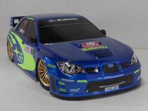 タミヤ 1/10RC スバル インプレッサ WRC モンテカルロ’07　塗装済み　ボディのみ 