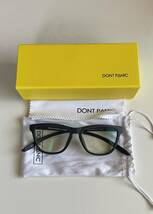 DONT PANIC ドントパニック TYPE-2 +1.0 ブラック フルスペック メガネ 眼鏡 偏光レンズ ブルーライトカット サングラス 老眼鏡_画像1
