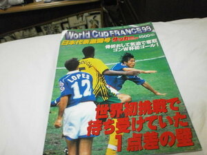 フランスワールドカップ98～日本代表激闘号～中山雅史 川口能活 呂比須ワグナー 小野伸二 名波浩 中田英寿 井原正巳 城彰二 