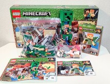 レゴ　LEGO　マインクラフト　21149　21155　正規品　送料無料　アレックスとニワトリ　巨大クリーパー像の鉱山　2点セット　1円〜　　　_画像4