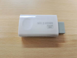 Wii 2　HDMI　Converter　HDMIコンバーター　動作未確認　ジャンク　中古　(G-092)