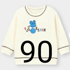 GU ジーユー BABY スウェット 長袖 Pokemon ポケモン 90サイズ