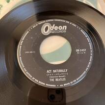 【国内盤7inch】THE BEATLES ビートルズ アクトナチュラリー イエスタデイ / EP レコード / OR-1437 / 洋楽ロック /_画像8