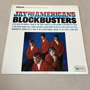 【US盤米盤】JAY AND THE AMERICANS BLOCKBUSTERS ジェイ & ジアメリカンズ / LP レコード / UAS 6417 / 洋楽ロック /
