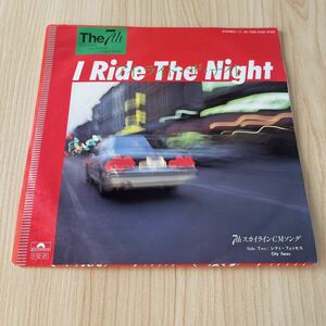【国内盤7inch】THE 7th I RIDE THE NIGHT CITY FACES ザセヴンス / EP レコード / 7DM 0149 / 洋楽ロック /