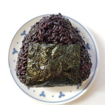 古代米『黒米』朝紫 700g 自家栽培 岩手県産 奥州市産 自家製米 天日干し_画像3