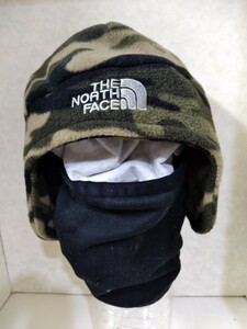 the north face ノースフェイス　フリースキャップ　帽　フェイスガード一体型