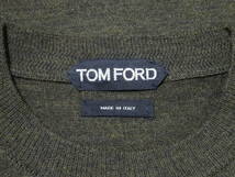 TOM FORD トムフォード 美品 セーター 46 ウール ニット ハイゲージ TOMFORD_画像3