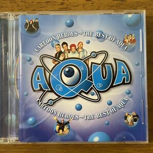 【中古CD】 AQUA カートゥーンヒーローズ 〜ベスト・オブ・AQUAの画像1