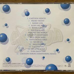 【中古CD】 AQUA カートゥーンヒーローズ 〜ベスト・オブ・AQUAの画像2