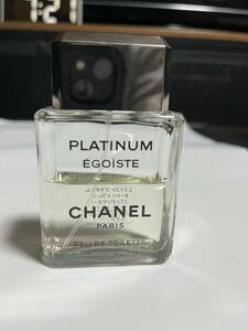 CHANEL シャネル エゴイスト プラチナム オードゥ トワレット50mL 香水 残量6割程度　中古