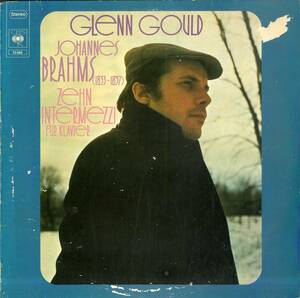 A00581620/LP/Glenn Gould「Johannes Brahms：Zehn Intermezzi Fur Klavier」