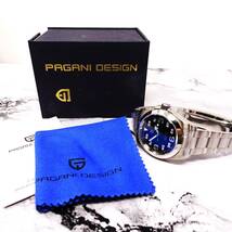 送料無料・新品〓 PAGANI DESIGN・パガーニデザイン・エアキンオマージュウォッチ腕時計 機械式NH35Ａ・ PD-1692・SUS316Lフルステンレス製_画像10
