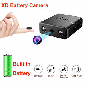 #0661# *SALE* battery attaching. length hour video recording recording microminiature camera security camera house, interior, security security camera 1080P full HD