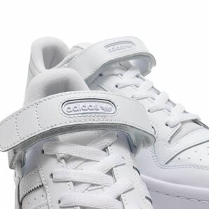 新品未使用 アディダス FORUM LOW【26cm】定価12100円 フォーラム 本革 レザー adidas スニーカー アディダス ローカット 白 靴 7755の画像8