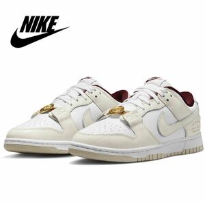 新品未使用 ナイキ DUNK LOW【27.5cm】定価14300円 NIKE ダンク ロー just do it スニーカー ローカット 靴 1160 白 シューズ