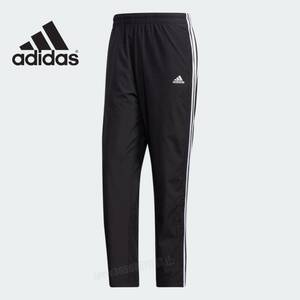 新品 adidas ウィンドブレーカー【L】裏起毛 パンツ 防寒 防風 長ズボン ロングパンツ スポーツ 黒 ウインド アディダス ナイロン ジャージ