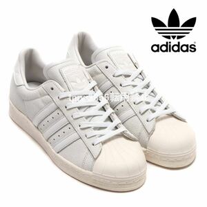 新品未使用 adidas スーパースター 82【27.5cm】定価19800円 SUPER STAR 天然皮革 スニーカー アディダス SUPERSTAR 靴 白 レザー 本革