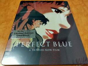PERFECT BLUE パーフェクトブルー スチールブック仕様限定盤　未開封輸入盤Blu-ray＋DVD　岩男潤子/今敏　送料185円で最大４点まで同梱可