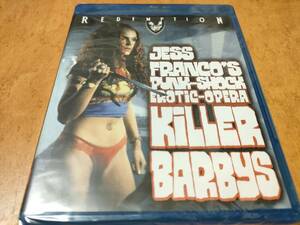 Killer Barbys　未開封輸入盤Blu-ray　アルド・サンブレル/シルヴィア・スーパースター/ジェス・フランコ　送料185円で最大４点まで同梱可