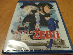 LUPIN ZERO　未開封輸入盤Blu-ray　古川登志夫/安原義人/早見沙織/武内駿輔/畠中祐/モンキー・パンチ　送料185円で最大４点まで同梱可