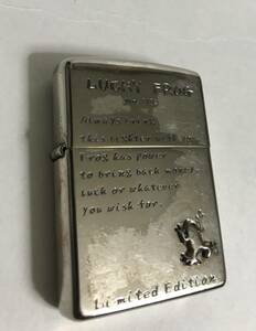 ZIPPO LUCKY FROG ★ ZIPPO LIMITED EDITION No : 0104 ★希少・ヴィンテージ★ZIPPO ジッポー★ H- 03- 2003年製造